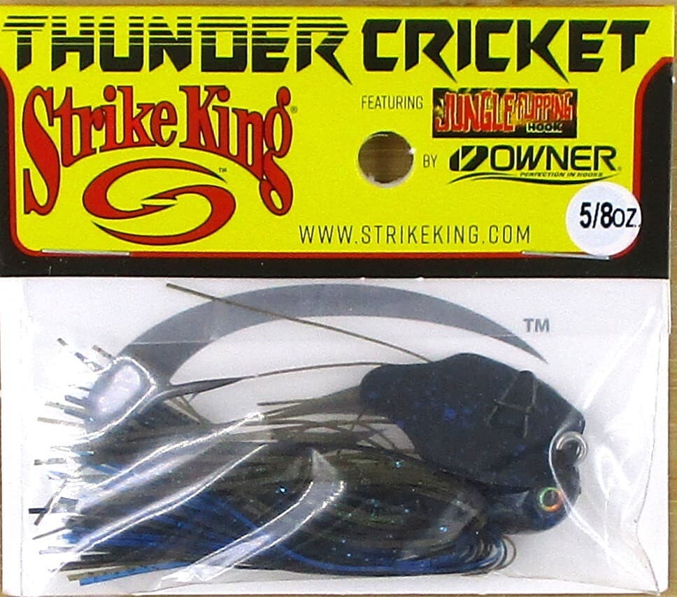 (12) Strike King 5/8 Oz Thunder Cricket Bladed Vibrating Jigs Bruiser Brand New - Image 3