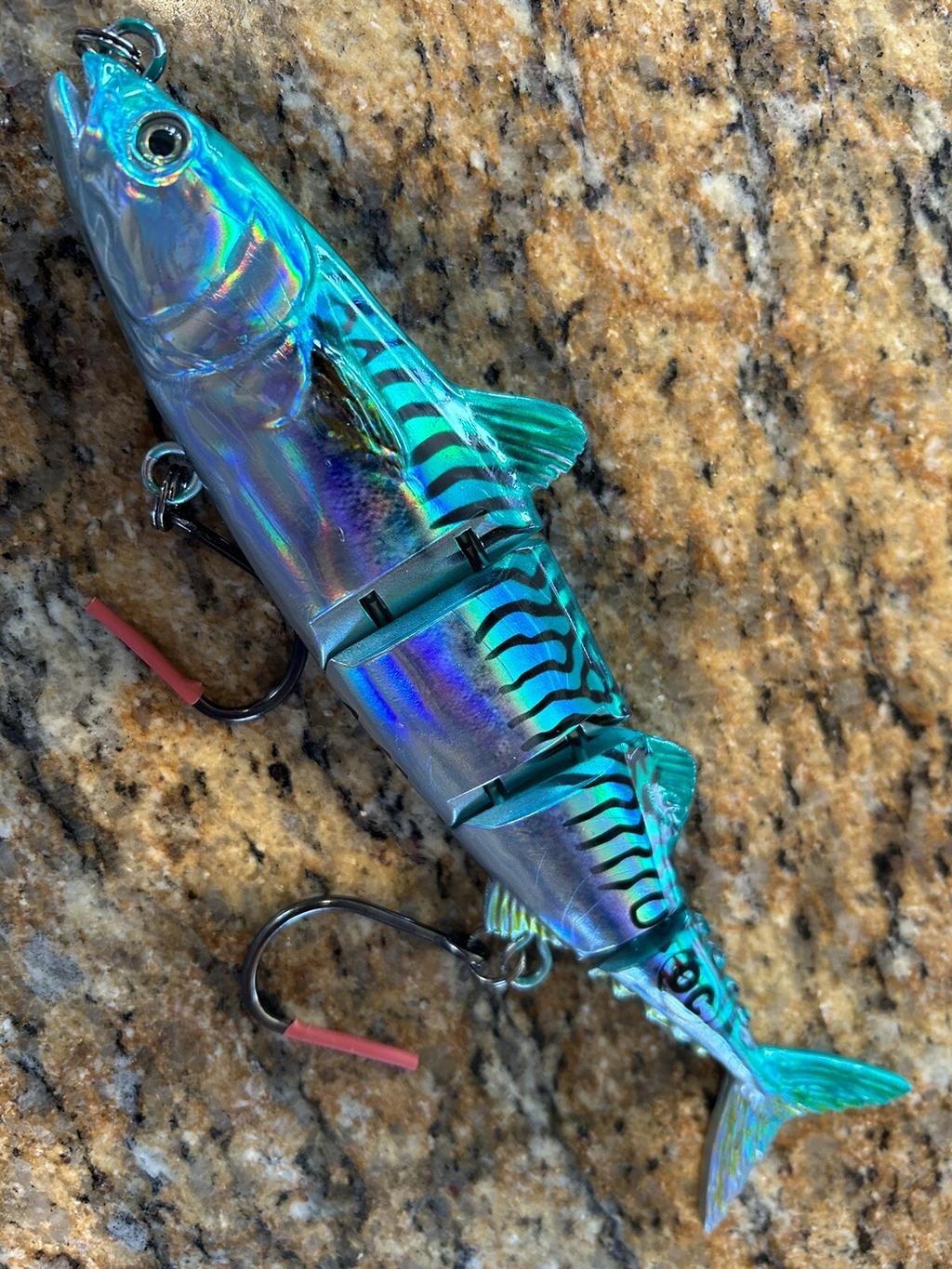 MACKEREL LURE LASER  The Original OC Swimbait 8-1/4 in. 2-3/4 oz. Medium - Image 2