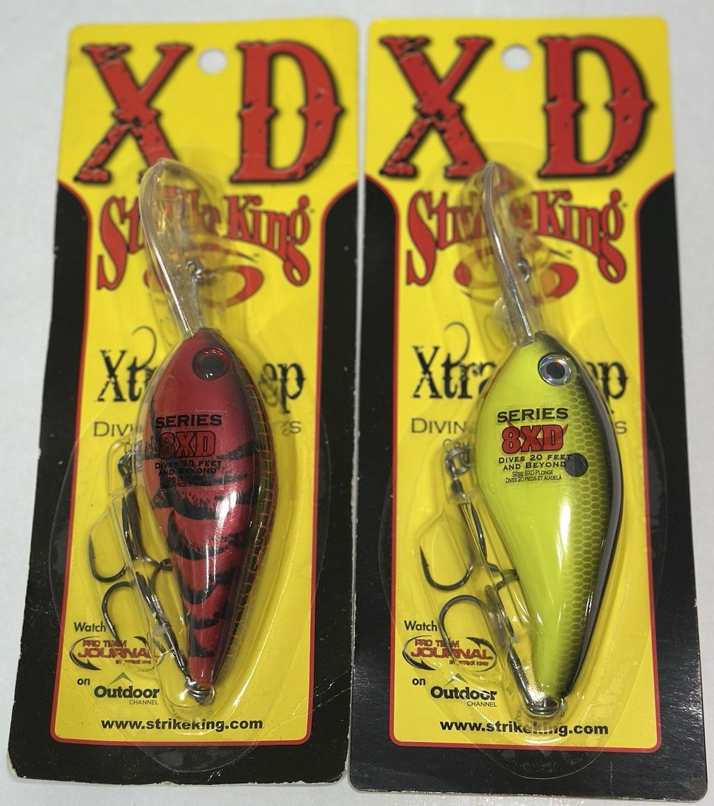 Strike King 8XD Crankbait (Lot of 2) - Image 1