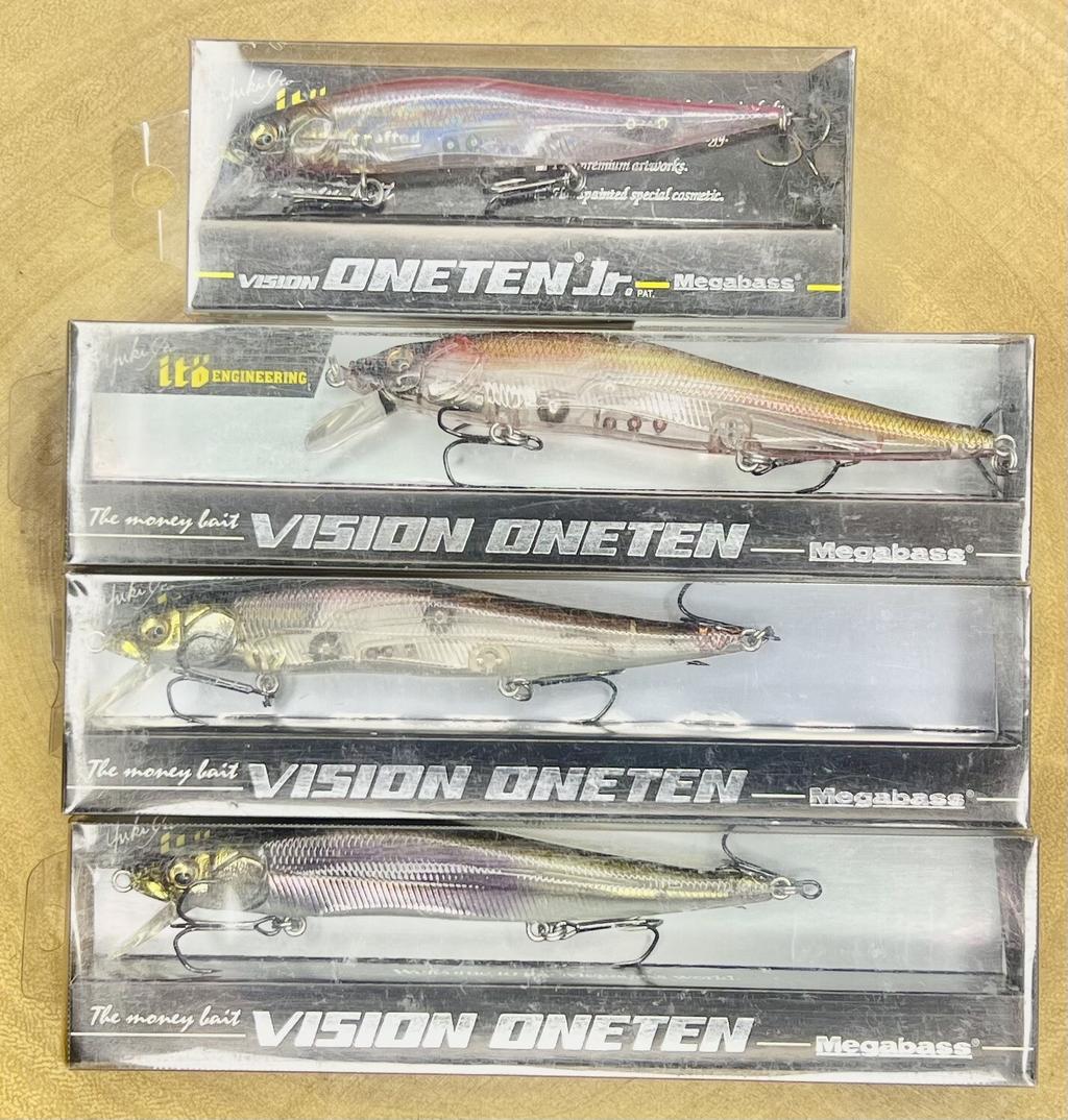 Megabass (Lot Of 4) Ito Vision 110 Jr. & Ito Vision 110 Suspending Jerkbaits - Image 8