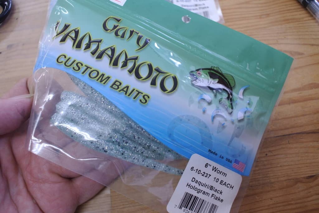 WMCLY18-095 Gary Yamamoto 6in Worm New 2 Packs - Image 3