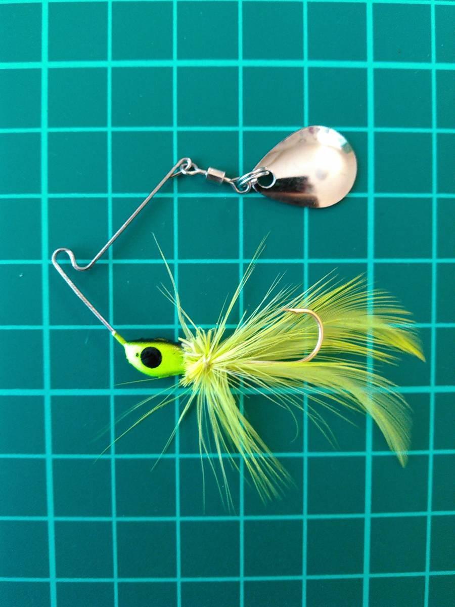 Ultra Small Spinnerbait 2G B  Black Bass Bluegill Crappie Panfish - Image 2