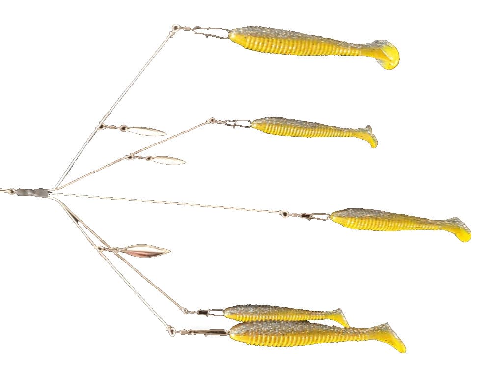 Big Salty Umbrella Rig, OVERSIZED PREMIUM HARDWARE! Alabama Rig - Image 2