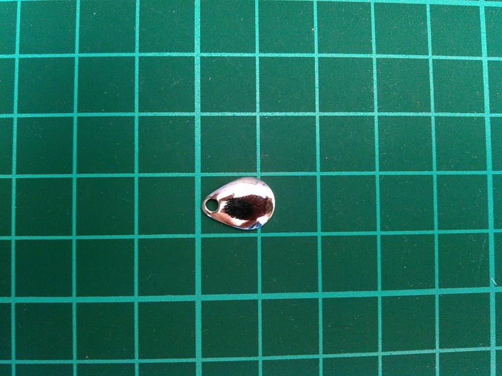 Tiny Colorado Blade 0 Silver  Hopper S Per Frog Crap Shooter Hellbender Catfish - Image 1