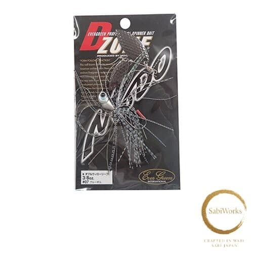 New Evergreen #07 Spinnerbait D-Zone Double Willow Leaf 3/8 oz Blue Gill - Image 1