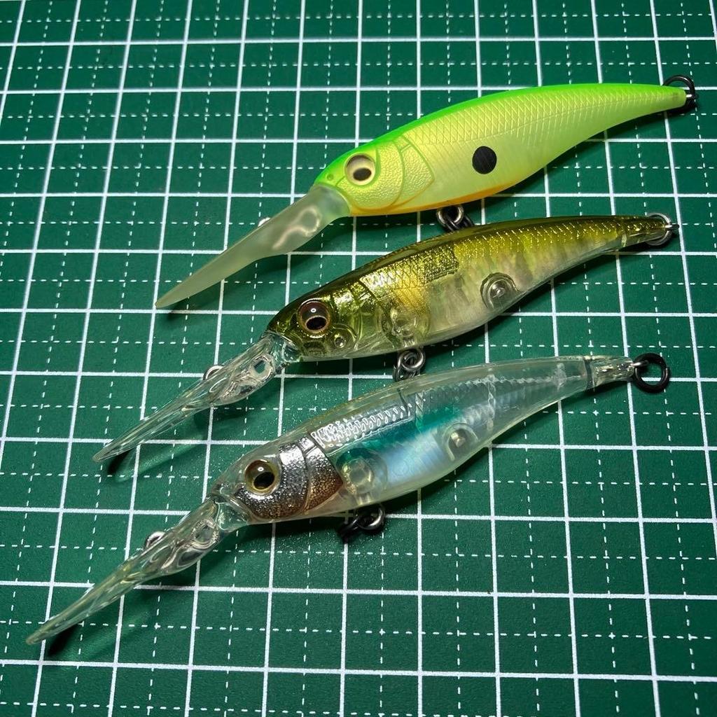 Megabass Shading X Silent Shad Lure Set 3pcs Hard Baits Fishing Accessories - Image 1