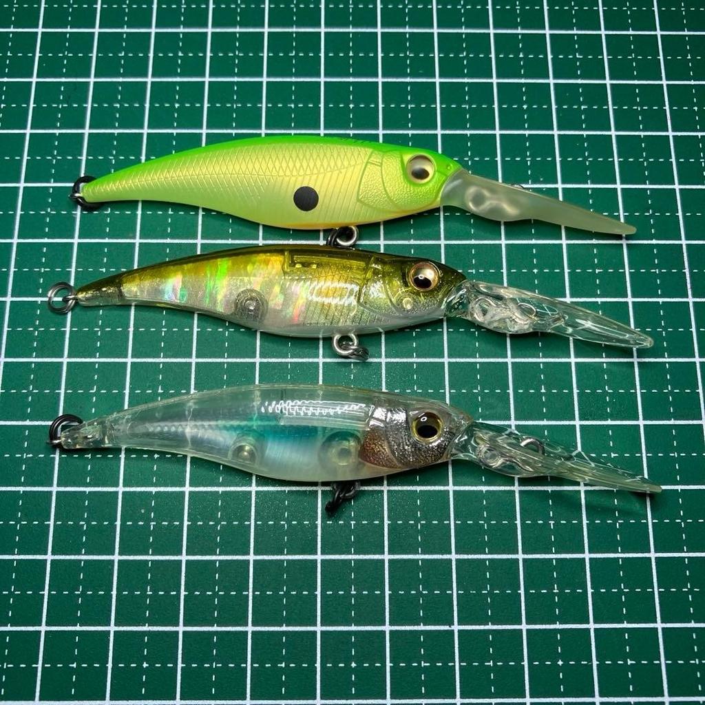 Megabass Shading X Silent Shad Lure Set 3pcs Hard Baits Fishing Accessories - Image 2