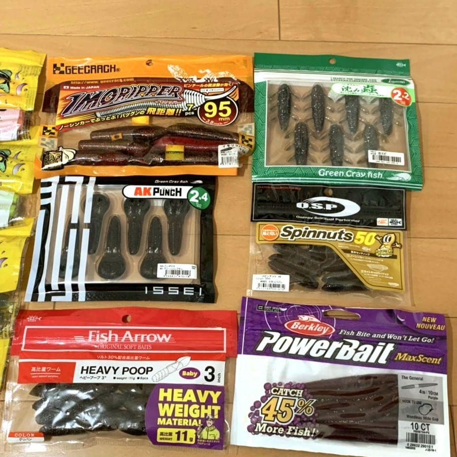 Fishing Lure Gary Yamamoto Sinking Mushi osp depsJackall Fat Squid DRT - Image 4