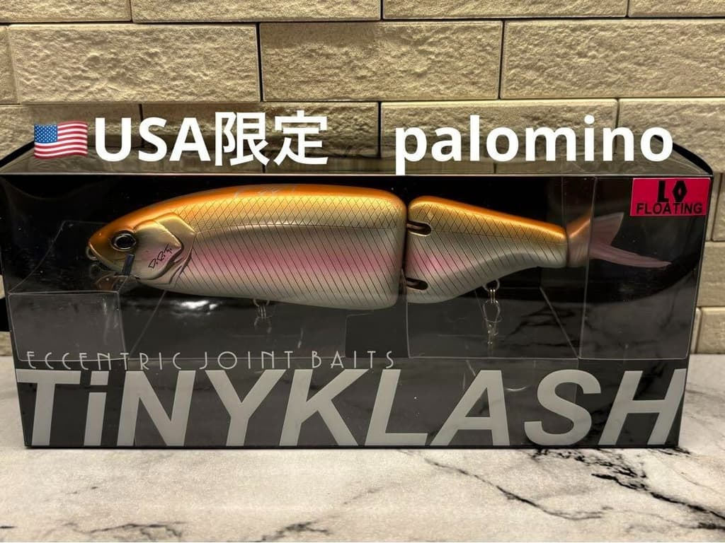 DRT TiNY KLASH Low Floating USA LIMITED PALOMINO Japanese Fishing Lure Swimbait - Image 1