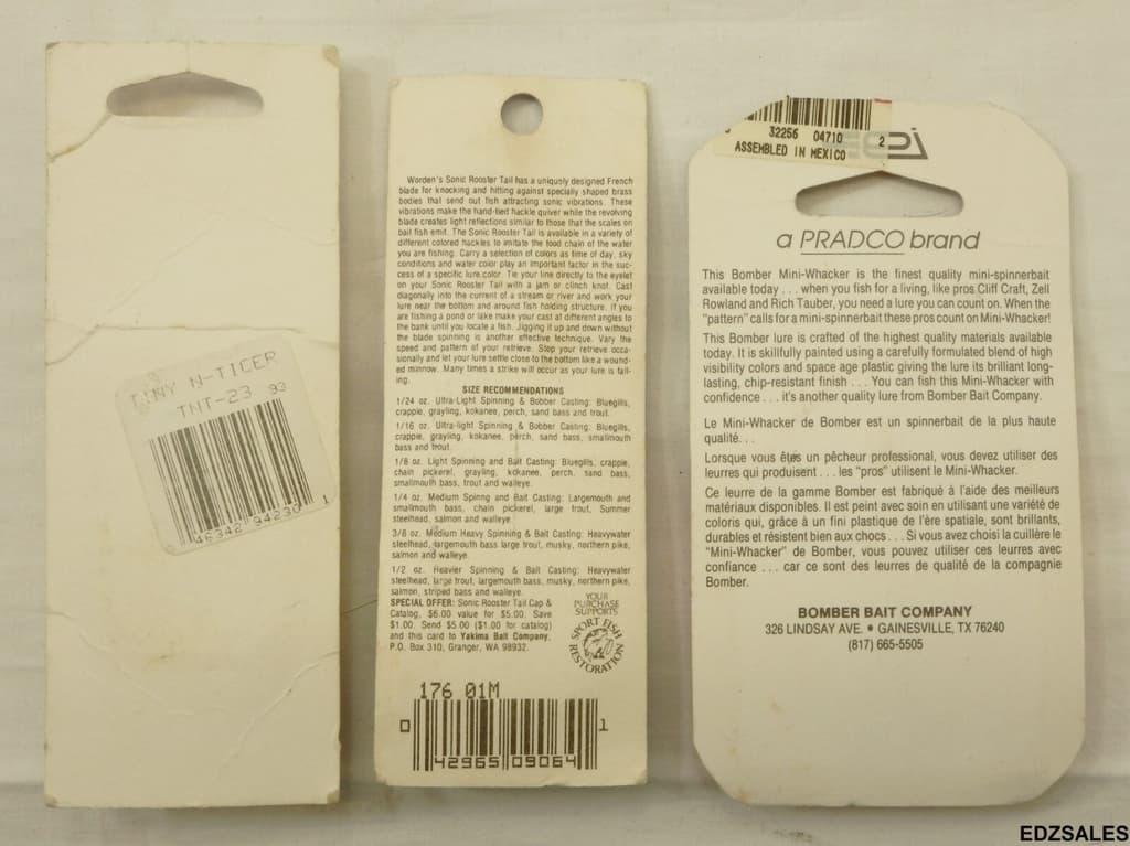 Lot of Fishing Lures - Strike King, Pop-It, Rapala, Twister, Rooster Tail - Image 7