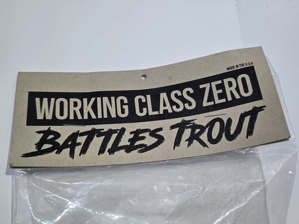 Working Class Zero RARE 11” Battles trout discontinued Swimbait By WCZ - Image 4