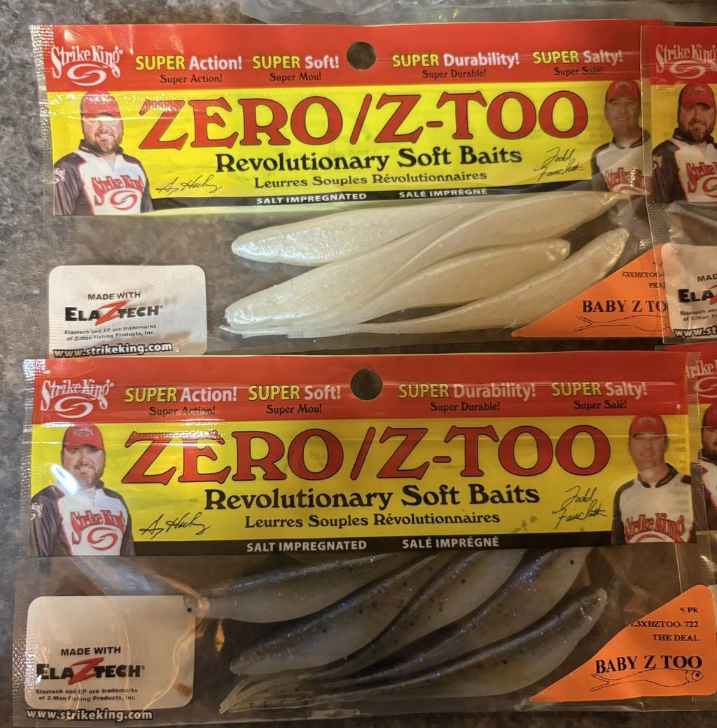 Deps sakamata shad Strike King Baby Z Too Lot New - Image 3