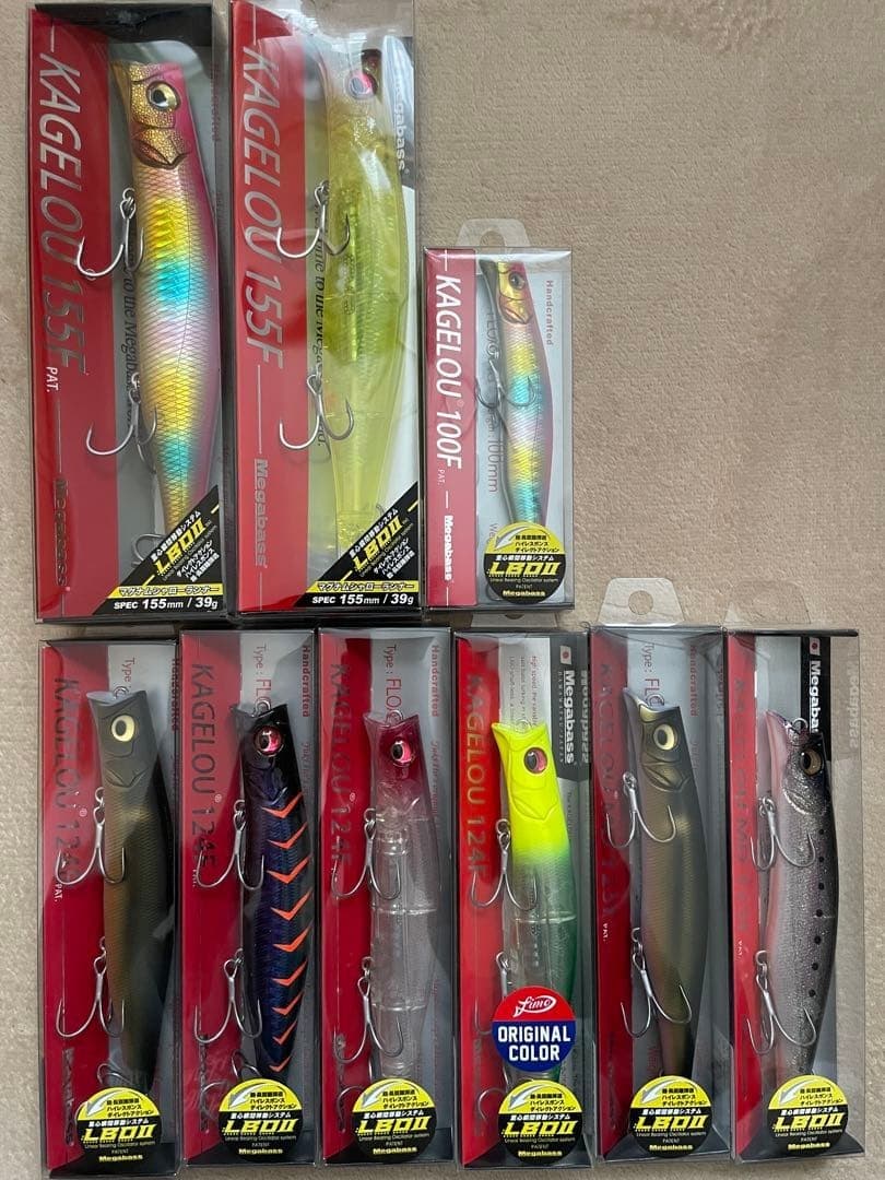 Sea bass lure set, 27 items in total, Blue Blue, Megabass, Jumprize - Image 6