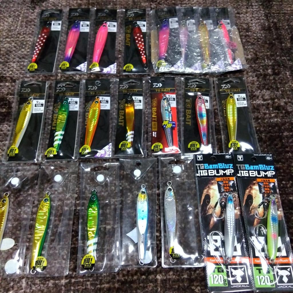 Daiwa Saltiga TG Bait 180g 120g Set Bumble's TG Slow Jigging Metal Jig - Image 10