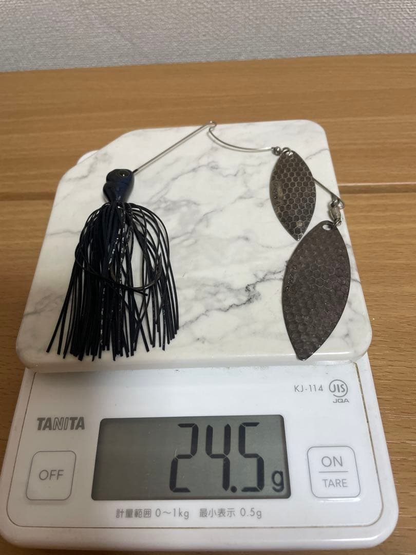 D Zone Spinnerbait Red Skirt Bait Burbless Used Fishing Lure - Image 7