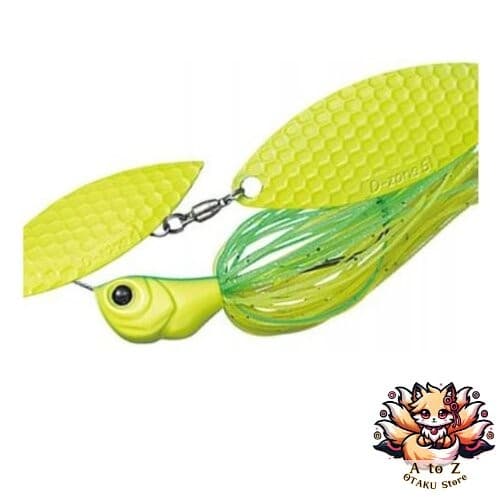 NEW Evergreen Spinnerbait D-Zone Double Willow Leaf 3/8oz Super Chart #11 - Image 1