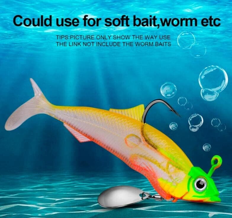 5PCS Fishing Lures Spinnerbait Spoon 10.5g Jigs Crankbait Artificial Hard Bait - Image 3