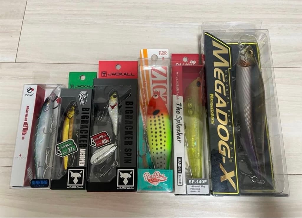 Special set of popular lures for sea bassBlue Blue Blowin' 140J, Gaboz 150, - Image 5