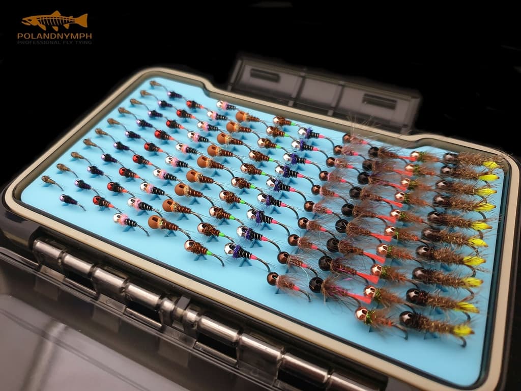 Premuim Box 212 Euro Jig Nymphs size 10,12,14,16,18,20 Hooks - Image 8