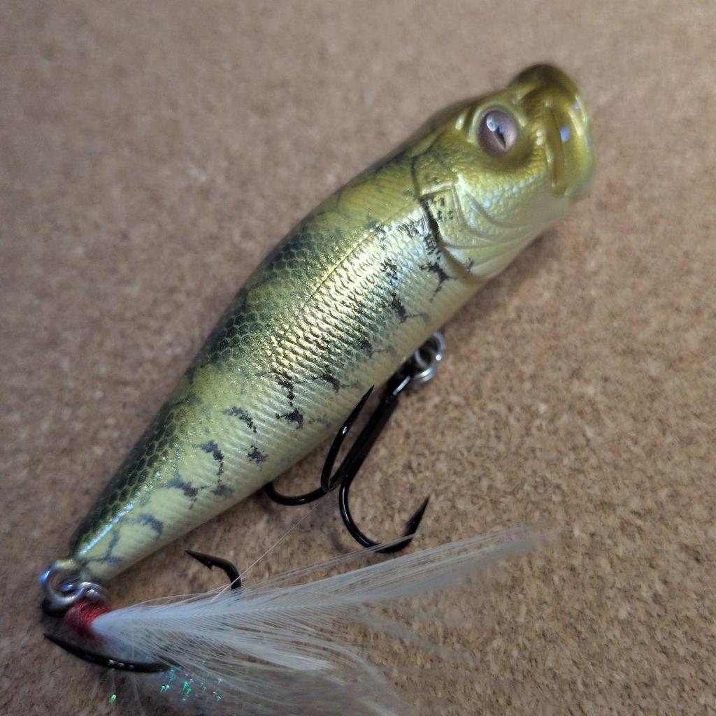 Megabass PopX ⑨ Topwater Lures 4-Piece Set Limited Edition Snake and AB Series - Image 11