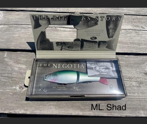 Roman Made Negotiator ML Shad Fishing Bait Swimbait From Japan 2025 New - Image 2