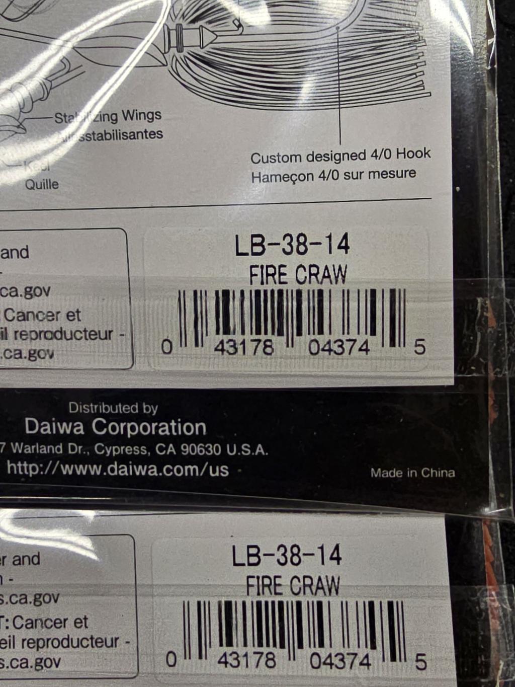 (2) Evergreen International LoudBuzz 3/8 oz. Buzzbait Topwater Fishing Lures  - Image 4