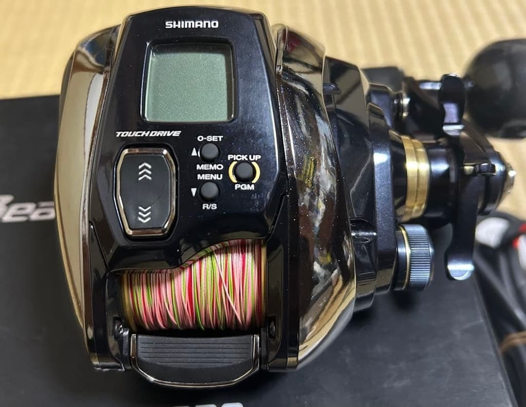 Shimano Beast Master EJ1000 Spin Reel - Used, 5.15H, 11.6km Line Distance - Image 1