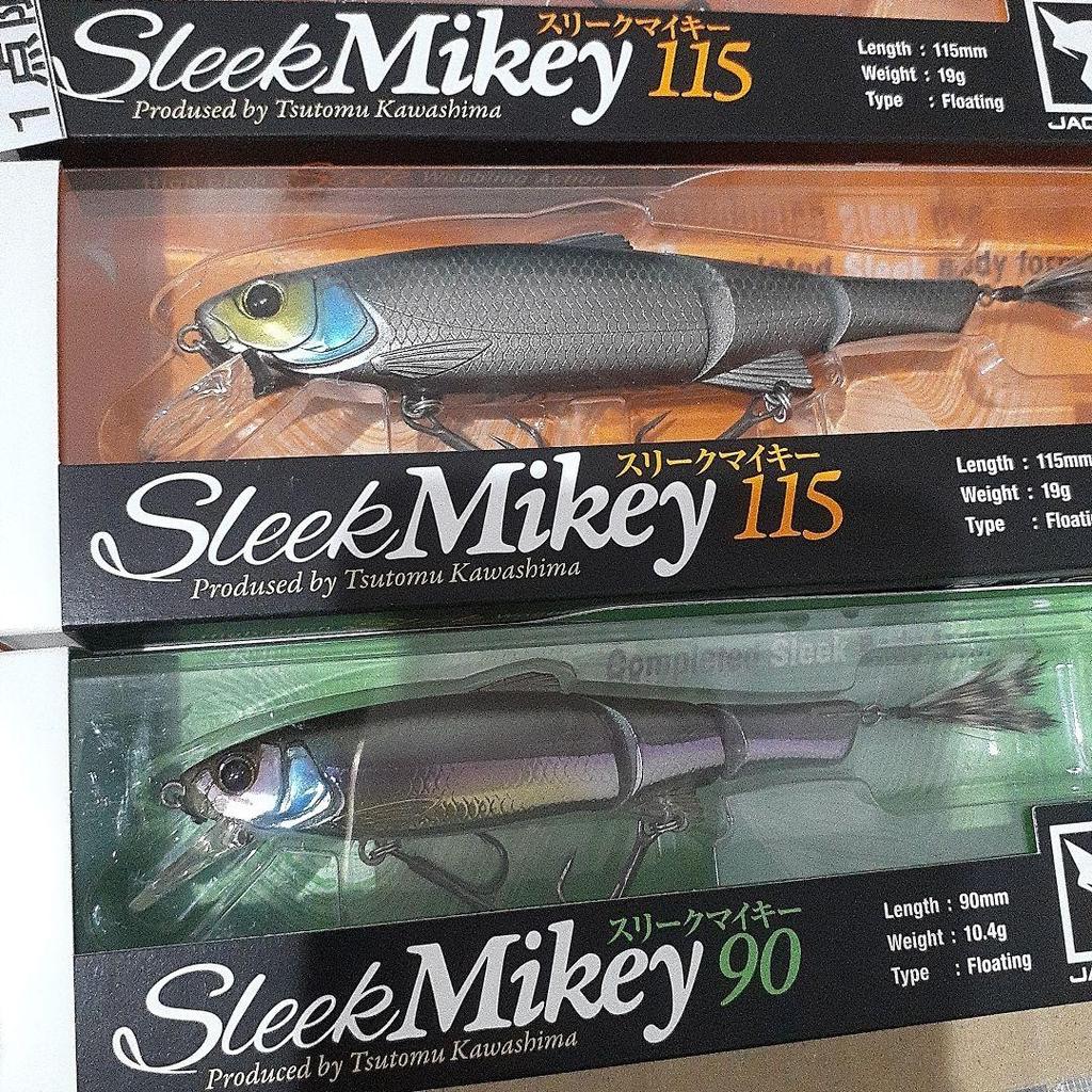 Sleek Mikey 115 & 90 Floating Lures 115mm 19g Bait Fishing Accessories - Image 3