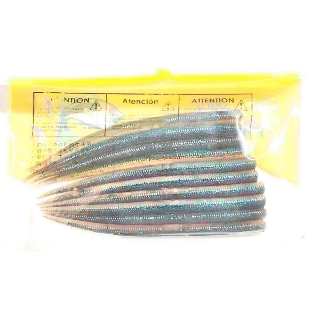 ② PRO SENKO 5 inch #341/000N DK BRWN BLUE/GILL/CLR Gary Yamamoto 5" PRO-SENKO - Image 2