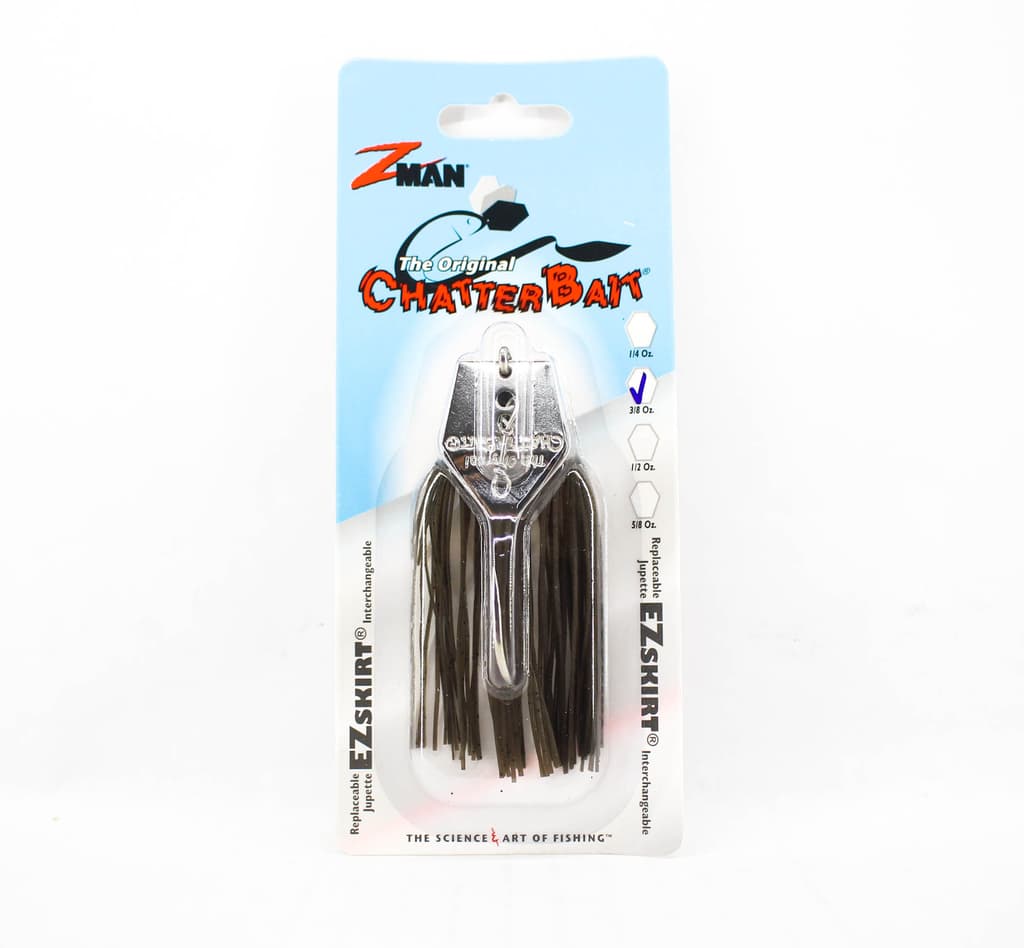 Zman Chatterbait 3/8 oz Sinking Lure Green Pumpkin (0133) - Image 1