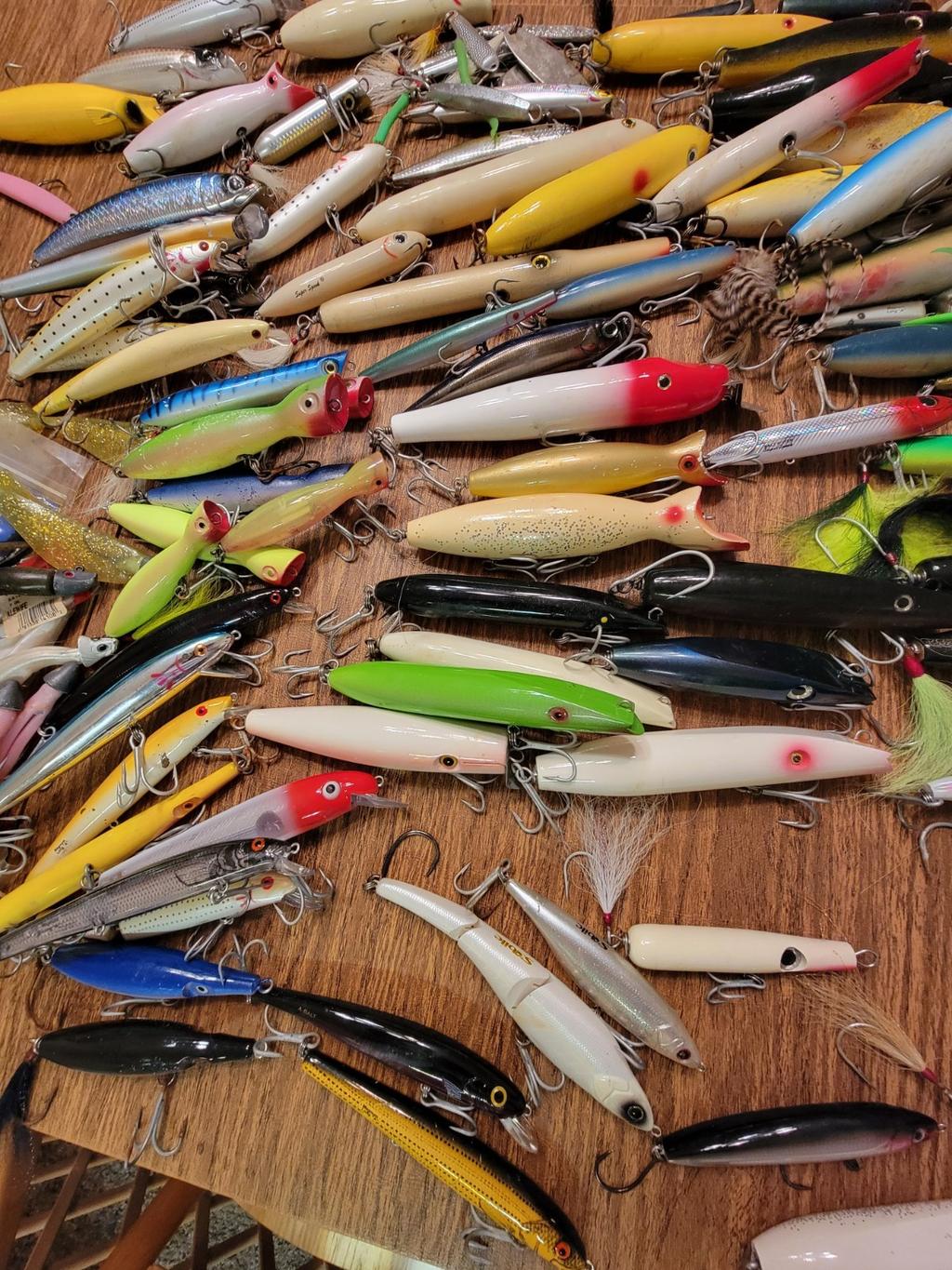 75+ Lures Guppy, RM Smith, Beachmaster, Afterhours, LI Fish In VT, Super Strike - Image 1