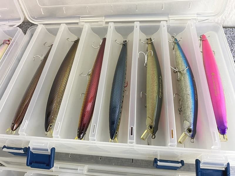 52 piece set including Duo Tide Minnow Slim 140 FLYER and others, with case - Image 3