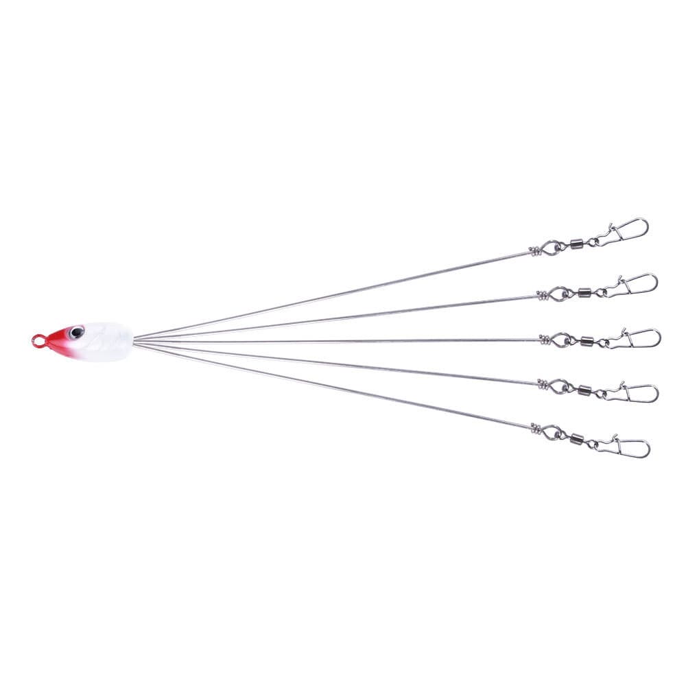 5pcs Alabama Rigs 5 Arms Umbrella Rig Fishing Lure 18cm Fish Bait Kit Tackle - Image 14