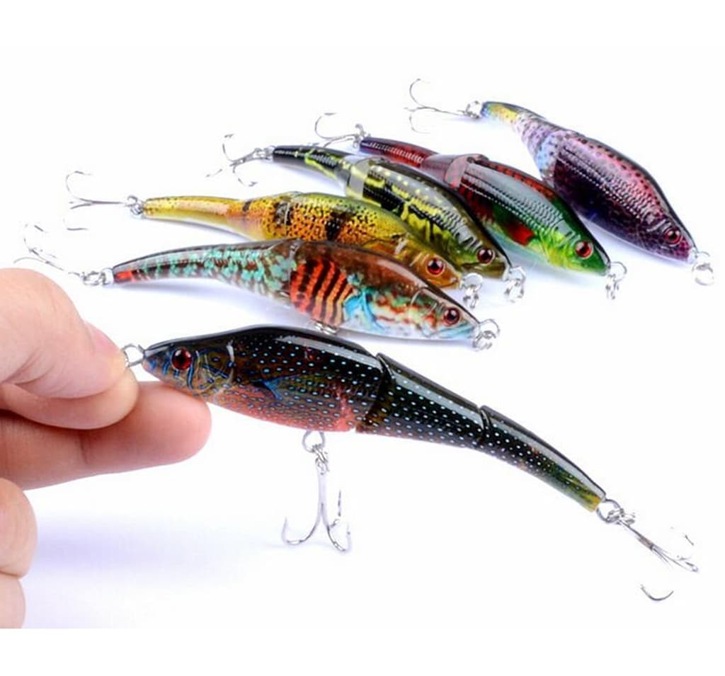 6PCS Minnow Fishing Lure Pencil Hard Trolling Sinking Swimbait Saltwater Bass - Image 2