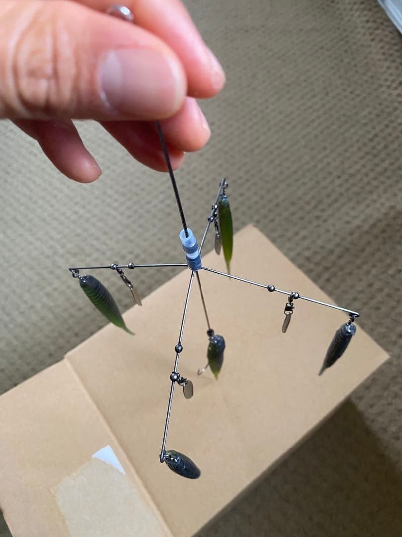 Alabama Rig Set with Surace Slip and Zerek Stealth 5 Lures Used - Image 4