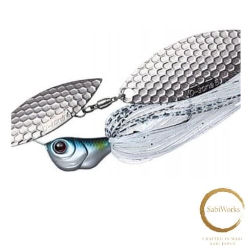 New Evergreen #03 Spinnerbait D Zone Double Willow Leaf 3/4 oz Lotus - Image 1