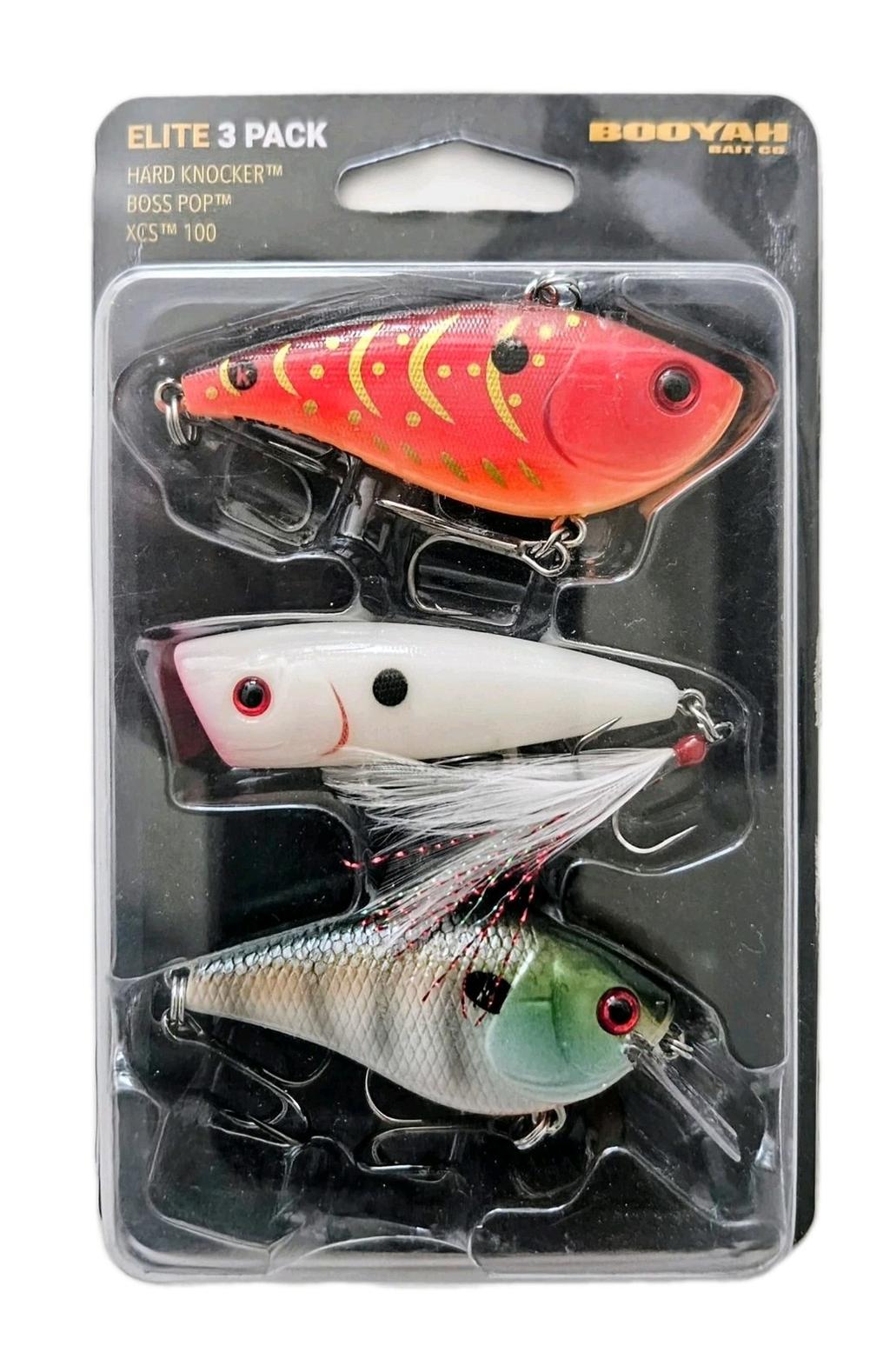 (Set of 2) Booyah Elite 3 Pack Hardbait Fishing Lure Kits 6 Lures In Set New  - Image 6