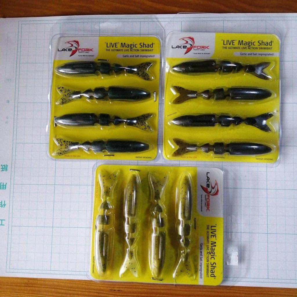 ChatterBait Lake Fork Live Magic Shad - Image 1