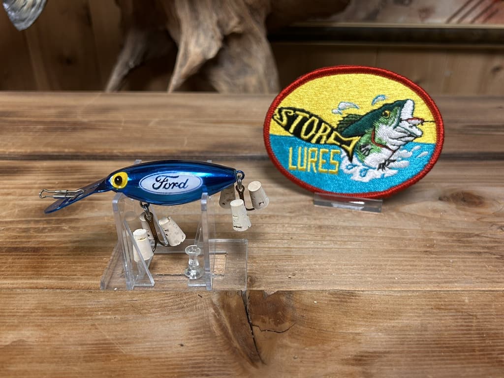 Vintage Storm Pre Rapala Rattle Tot Ford Motors Advertisement Bass Fishing Lure - Image 2