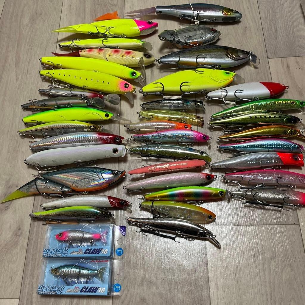 Sea bass lure sale, fishing retirement, approximately 40 lures - Image 2