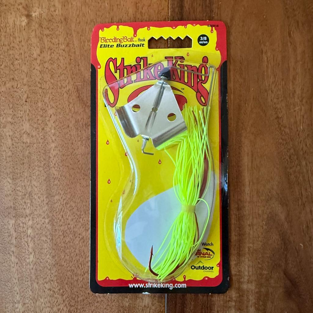 Strike King Bleeding Bait Elite Buzzbait Fishing Lure 3/8 oz (4 Pack) - Image 3