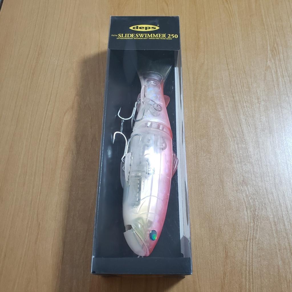 Deps SLIDE SWIMMER 250 2017 Limited Insert Plate Avalon Pink Swimbait - Image 1