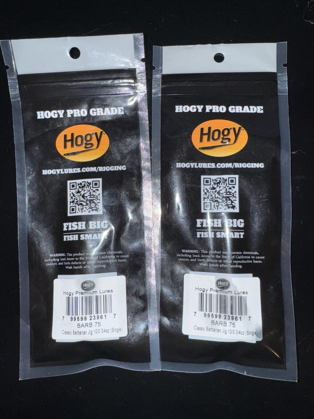 Hogy Classic Barbarian Jighead Swimbait 10/0 Hook 3/4 oz - 2 Pack - Image 3