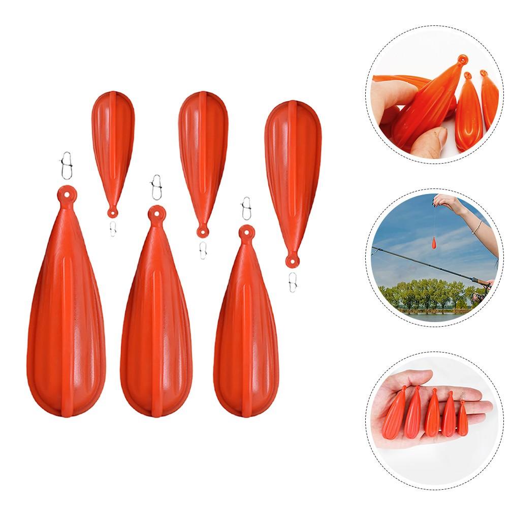  6 PCS Saltwater Plugs Casting Float Fishing Accessories for Kids - Image 1