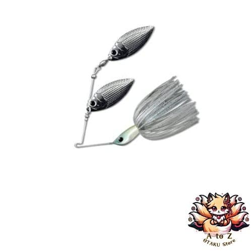 NEW Deps Spinnerbait B Custom Double Wheelow 3/8oz Snubbull Smoke #03 - Image 1