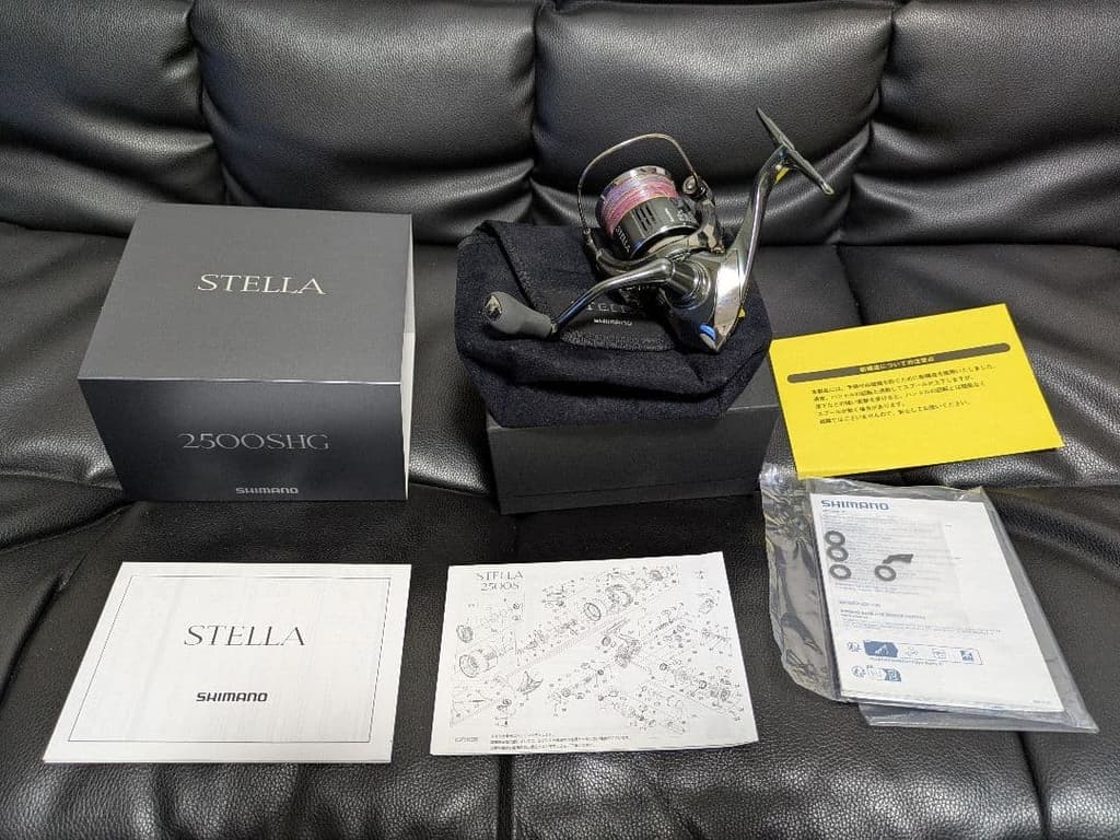 Shimano Stella 2500SHG Spinning Reel Used Excellent Condition No Charger - Image 1