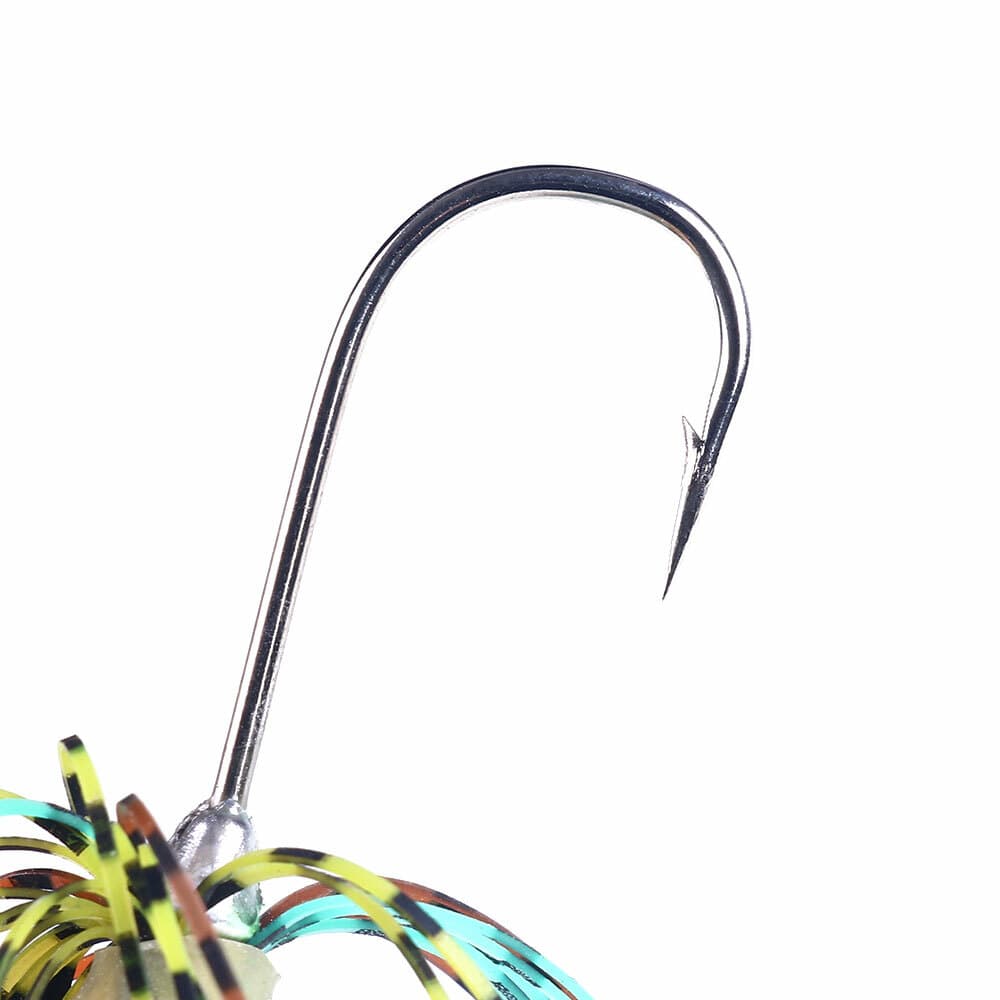 5PCS/Lot 16g Spinnerbait Blade Bait Rubber Skirt Buzzbait Fishing Lures Tackle - Image 7