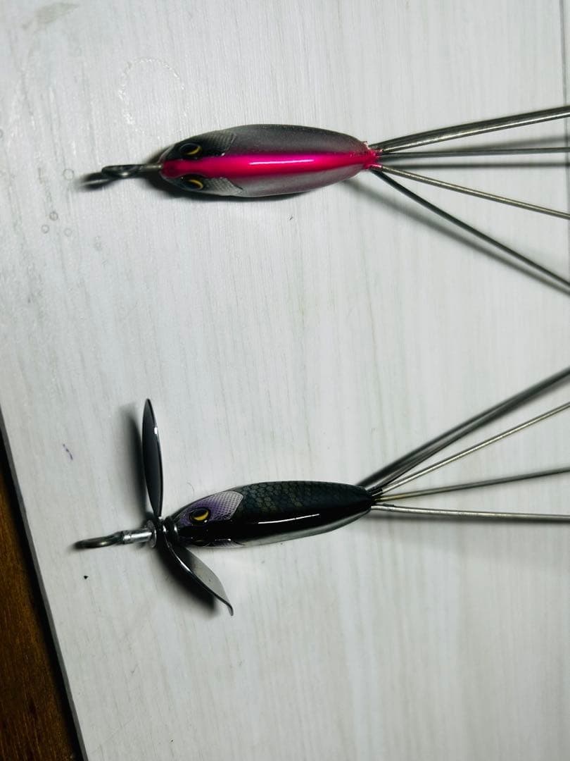 Megabass Spark 2-Piece Alabama Rig with Blade Used - Image 2