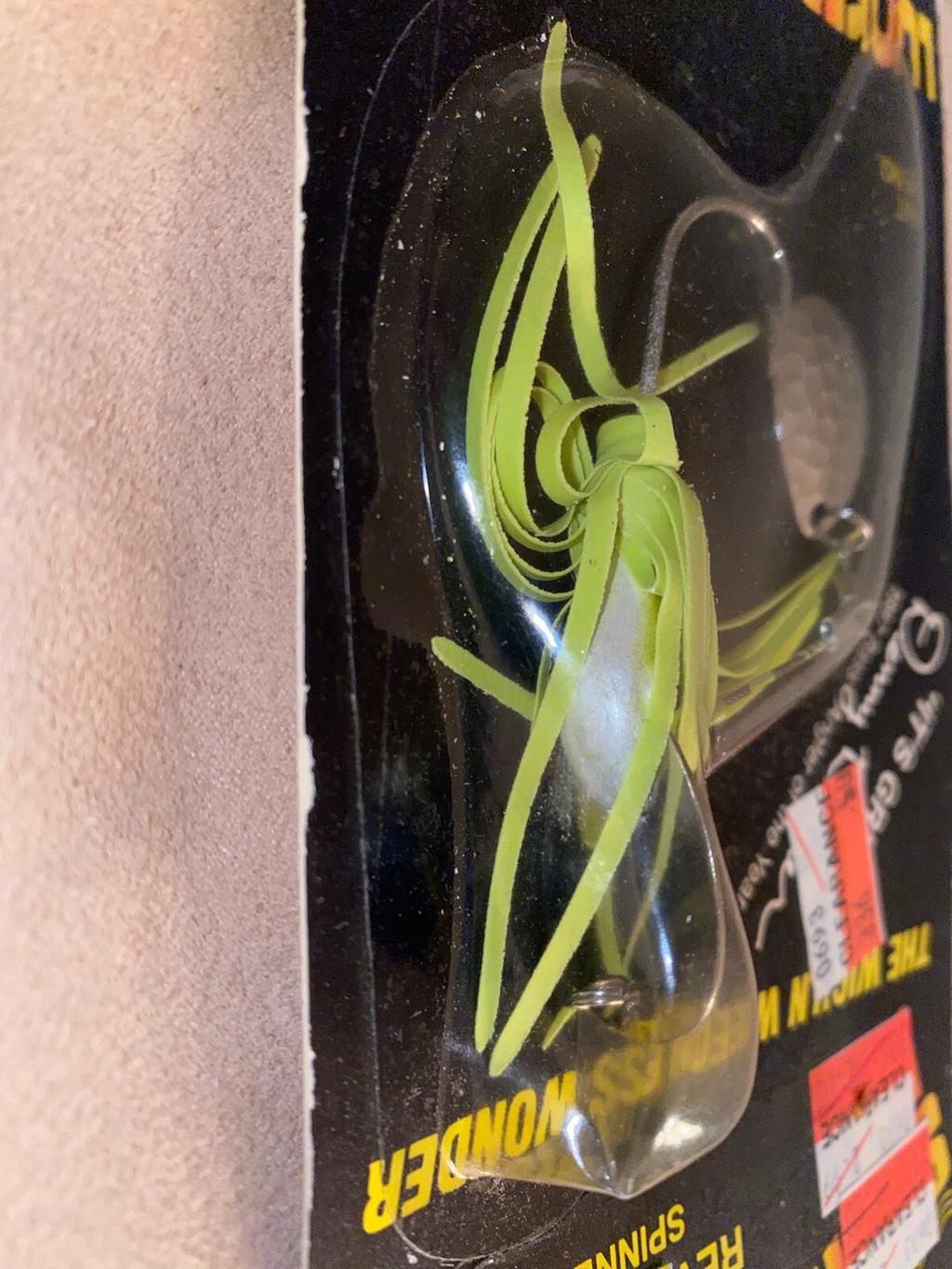 TUFF FIND!Unknown chatterbait,LIVING RUBBER SKIRT!!!spring Bil Lure Discontinued - Image 5