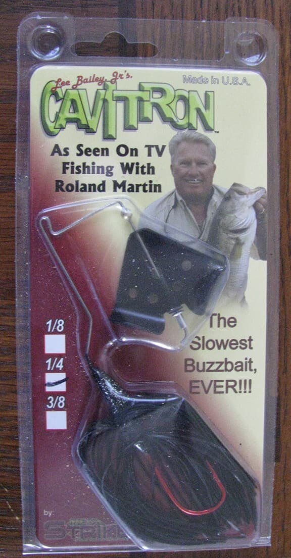6 Custom Spinnerbaits, 1 Cavitron Buzzbait, 1 Mega Strike visor. - Image 9
